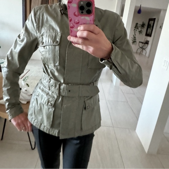 Belstaff Trailmaster Jacket Waxed Cotton Utility Windbreaker Size 40 - Picture 15 of 15